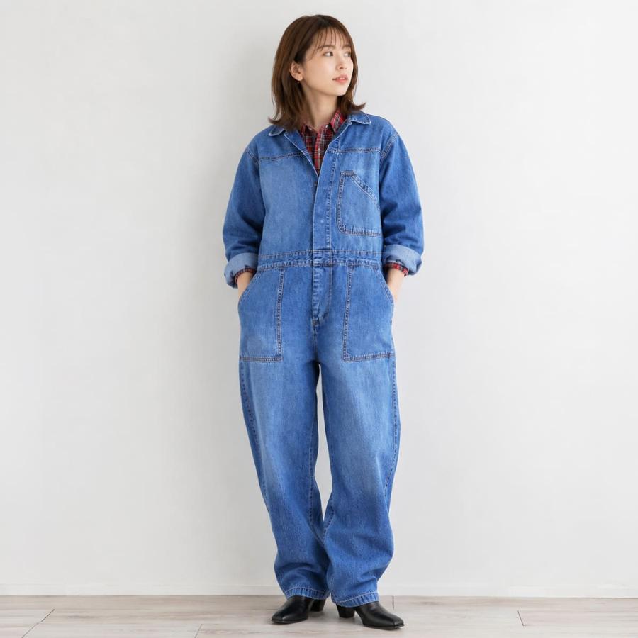 Johnbull（ジョンブル） レディース デニム エンジニア オールインワン