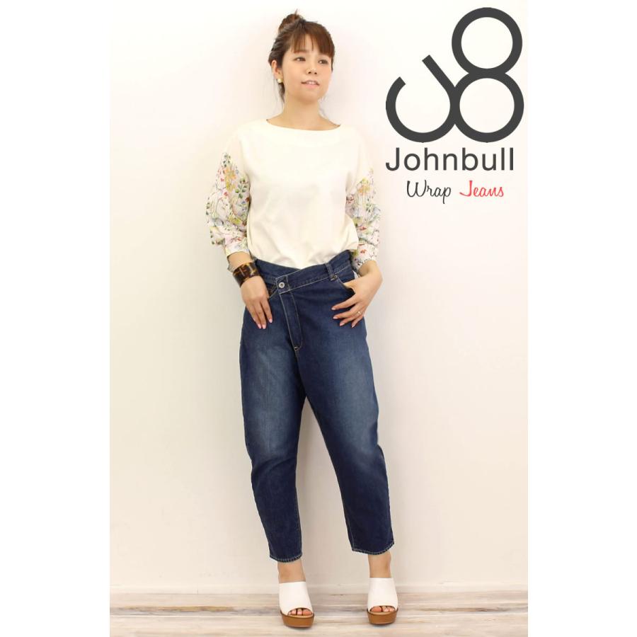 Johnbull ジョンブル レディース JOHNBULL ユーズド加工 デニム