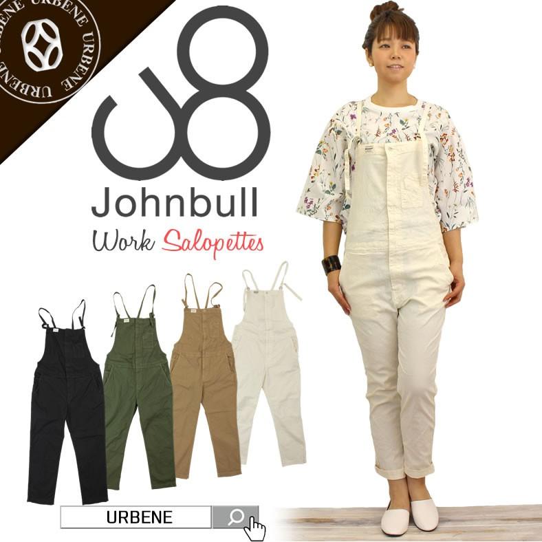 Johnbull（ジョンブル） レディース サロペット コットンリネン 