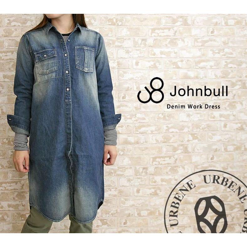 Johnbull（ジョンブル） デニムワンピース ユーズド ワーク ドレス
