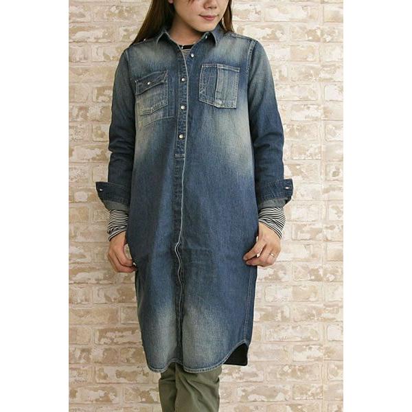 Johnbull（ジョンブル） デニムワンピース ユーズド ワーク ドレス