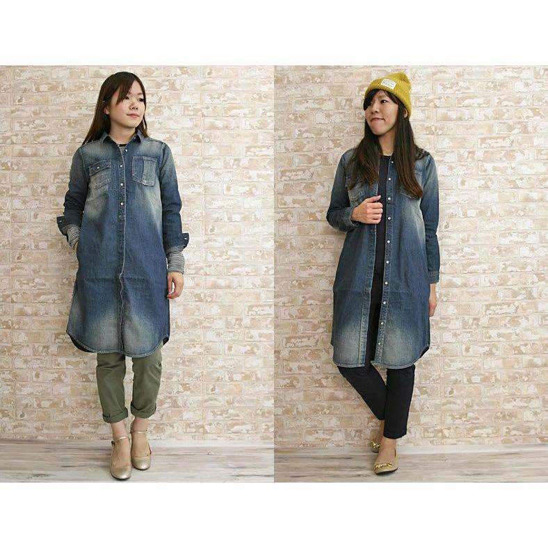 Johnbull（ジョンブル） デニムワンピース ユーズド ワーク ドレス