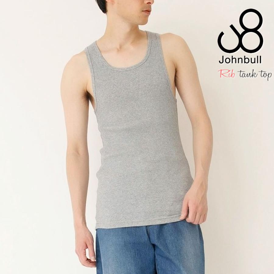 Johnbull（ジョンブル） リブタンクトップ メンズ パックT 下着