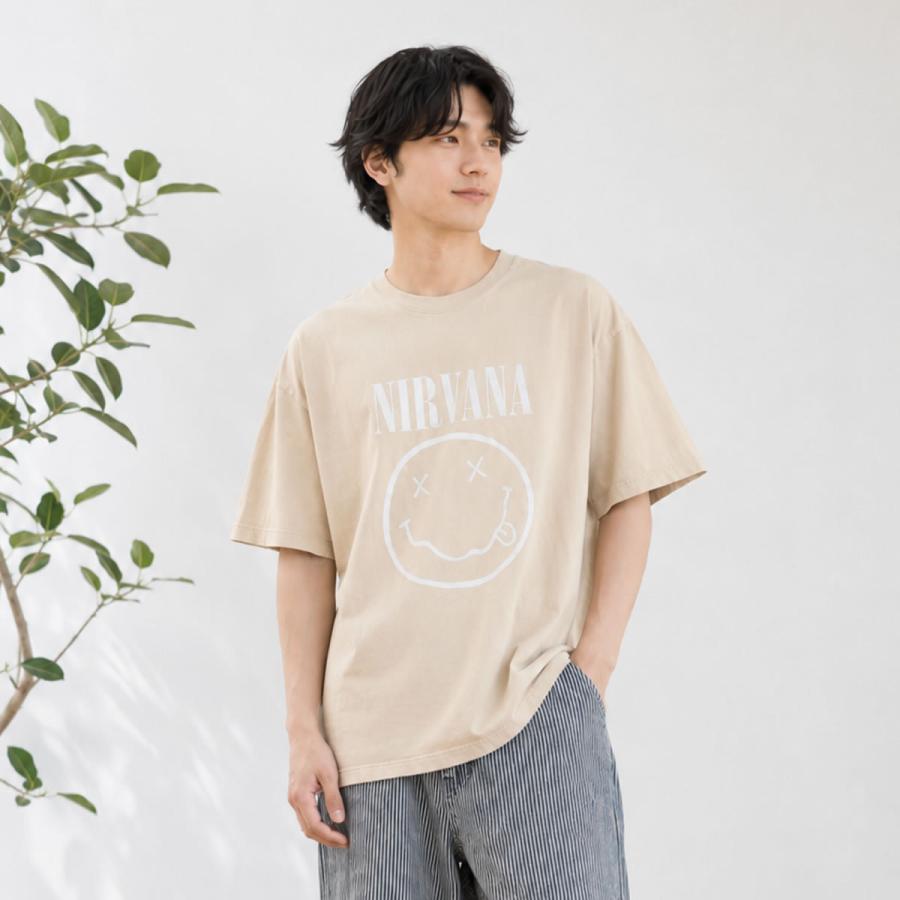 JOHNBULL ＜ジョンブル＞　半袖Tシャツ Johnbull（ジョンブル） 半袖Tシャツ アーティストTシャツニルヴァーナ