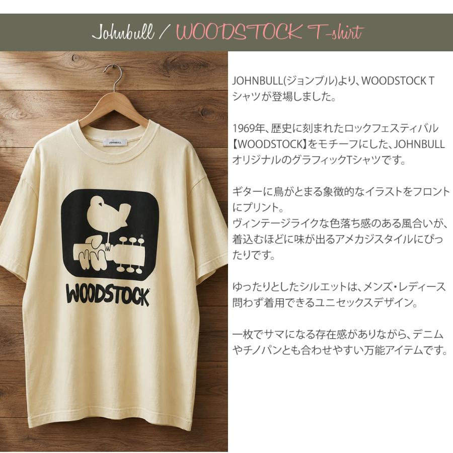 Johnbull（ジョンブル） Johnbull WOODSTOCK Tシャツ 半袖Tシャツ