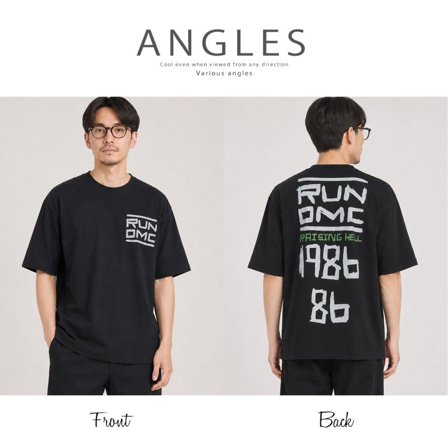JOHNBULL ジョンブル RUN DMC Tシャツ メンズ レディース 半袖 プリントTシャツ アーティストTシャツ アーベン_jnb_mtt | Johnbull | 05