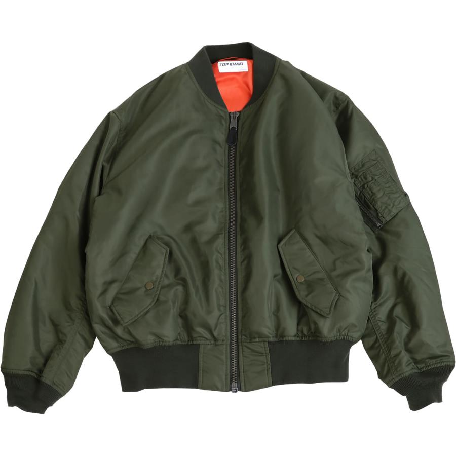 Johnbull MA-1ナイロンフライトジャケット TOP KHAKI ジョンブル Johnbull MA-1ナイロンフライトジャケット TOP KHAKI ジョンブル