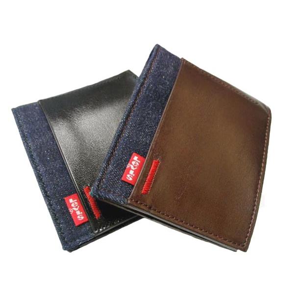Levi's（リーバイス） LEVIS デニム レザー ウォレット 財布 おしゃれ