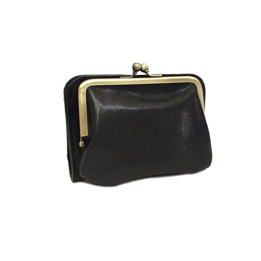 Lien リアン　新品❗️どんぐりレザーがま口ウォレット　¥16500 財布 Lien リアン コルドレザー がま口 2つ折り財布 ジャパンレザー