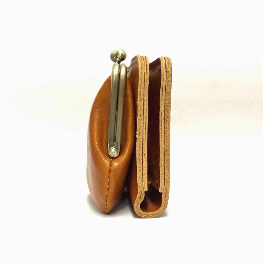 Lien リアン　新品❗️どんぐりレザーがま口ウォレット　¥16500 財布 Lien リアン コルドレザー がま口 2つ折り財布 ジャパンレザー