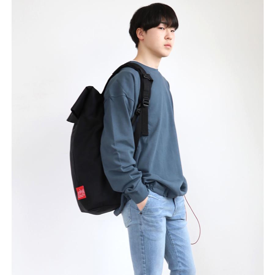 マンハッタンポーテージ　ブラック ロールトップ リュック　Min様 Silvercup Backpack | Manhattan Portage | Manhattan Portage