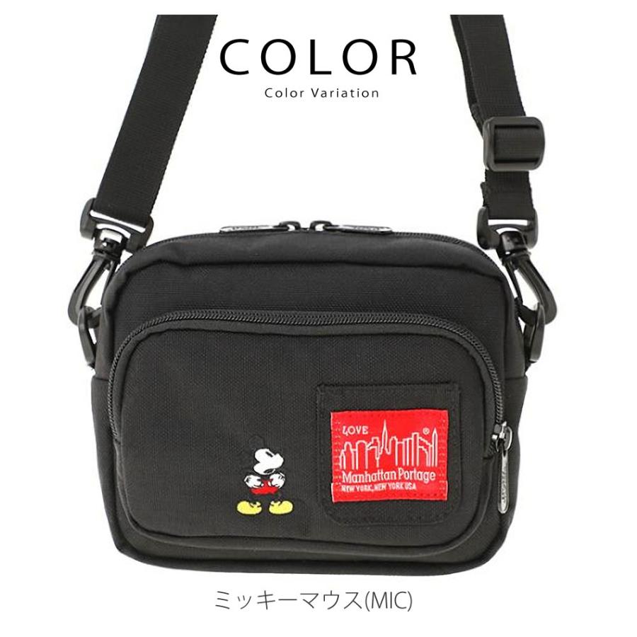 ショルダーバッグ マンハッタンポーテージ ミッキーマウス ブルームショルダーバッグ Manhattan Portage MP1496MIC23 メッセンジャーバッグ ディズニー｜urbene｜07