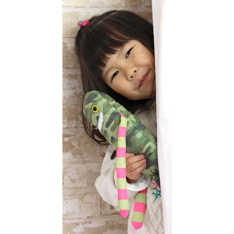 モケケ　チェック用 モケケ 迷彩 もけけ 全長約35cm Sサイズ ぬいぐるみ カーテン