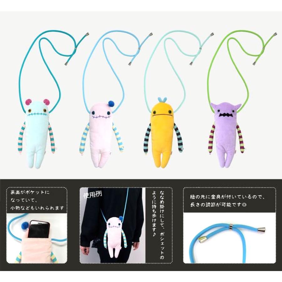 ポシェット モケケ もけけ スマホポーチ パスケース モバイル