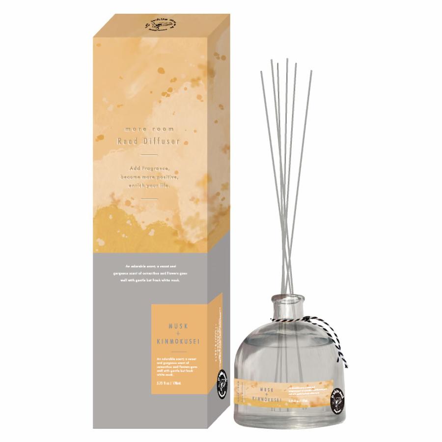 more room リードディフューザー モアルーム More ガラスボトル 置き型  