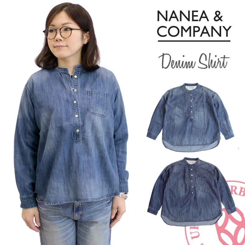 NANEA（ナネア） ナネアカンパニー デニムシャツ 82251 プルオーバー