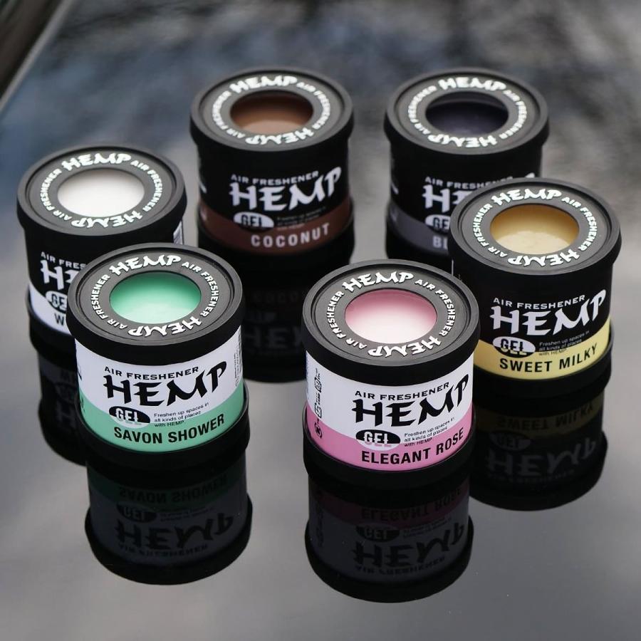 ノルコーポレーション HEMP ヘンプ 置き型フレグランスジェル 芳香