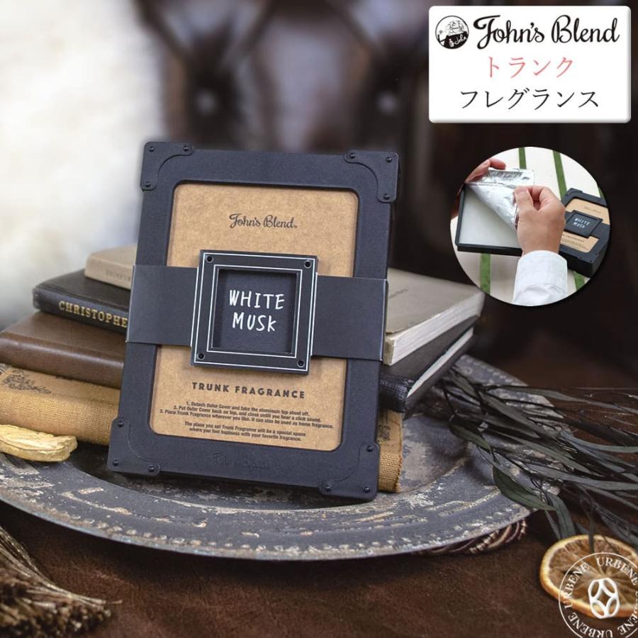 芳香剤 車 John Sblend Oa Jon 4 1 Whitemusk インテリアにも ジェルエアーフレッシュナー ノル ホワイトムスク 大量入荷 John Sblend