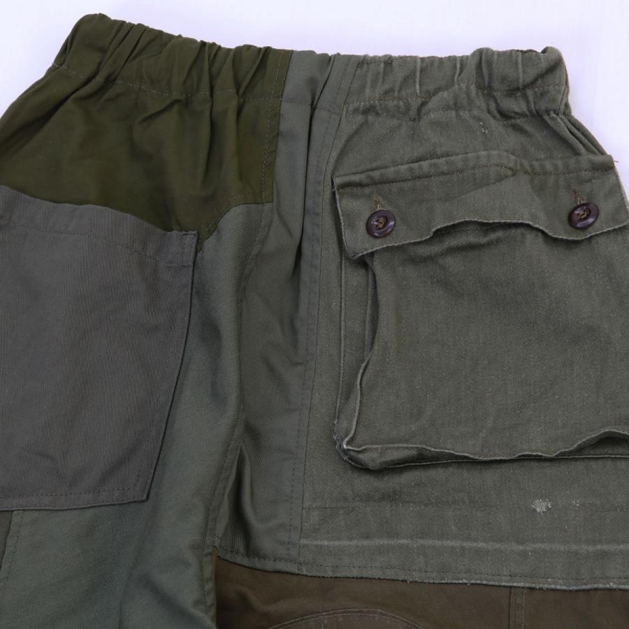 Johnbull リベアバイジョンブル ミリタリーパッチワークパンツ Johnbull リベアバイジョンブル ミリタリーパッチワークパンツ
