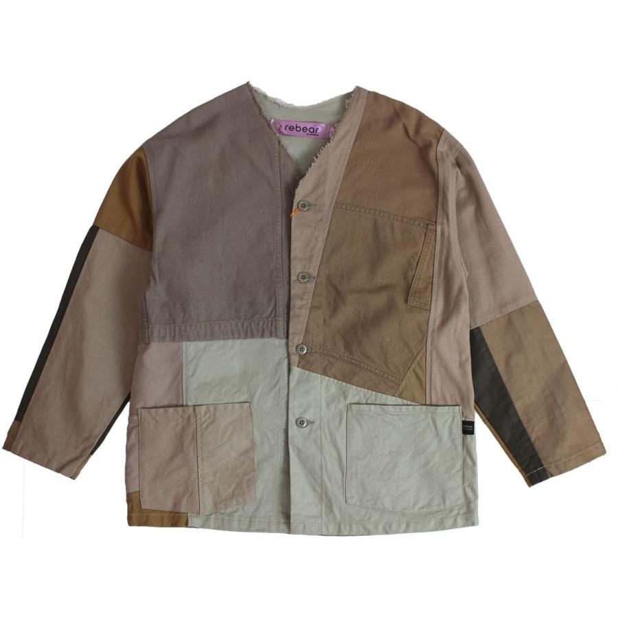 【超希少】リビルドバイニードルス ダッククロス パッチワークジャケット 超希少】リビルドバイニードルス ダッククロス パッチワーク