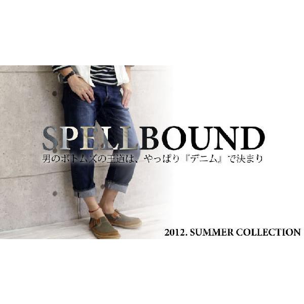 SPELLBOUND（スペルバウンド） ユーズド加工5Pルーズクロップド 