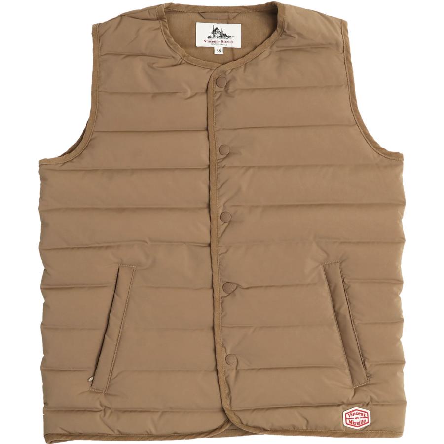 アールエルエッスク　マルチカラー ダウンベスト バイカラー ライトダウンベスト[品番：ADEW0004188]｜ad thie