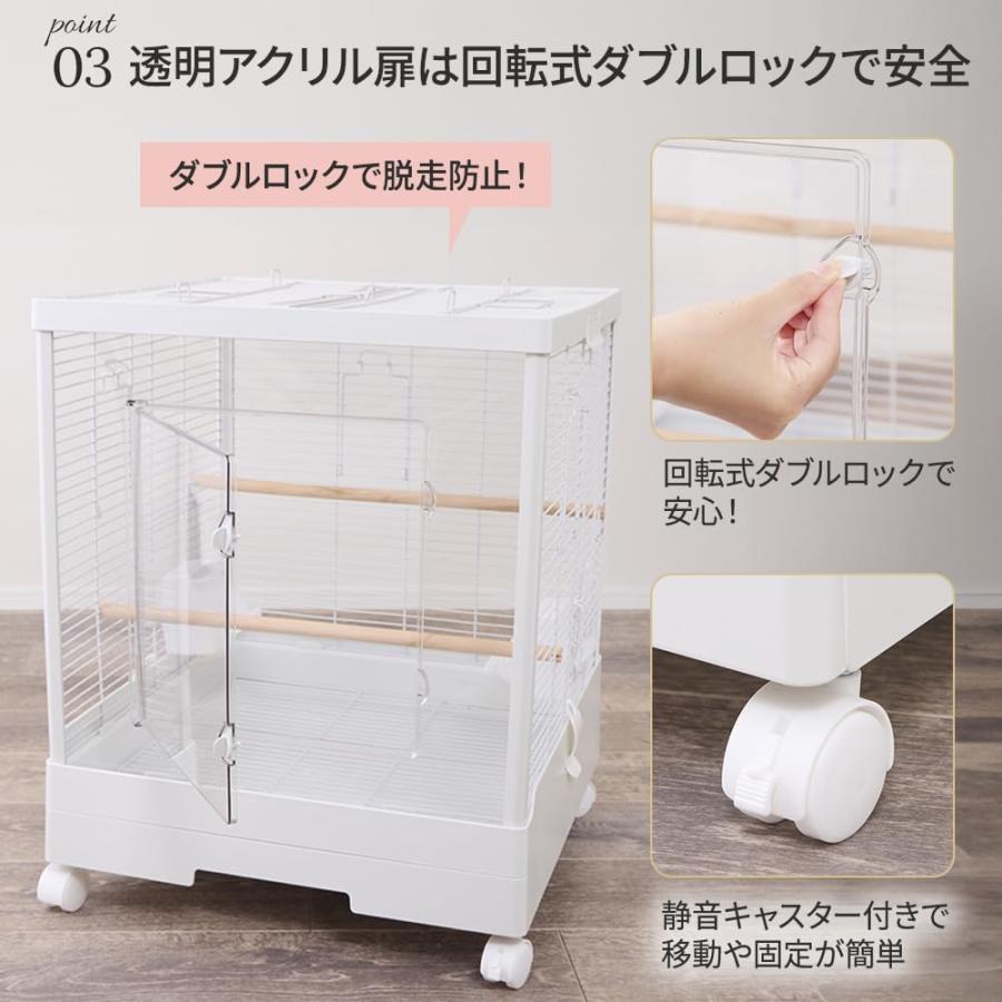 フクロモモンガ アクリルケージ クリアフロント 590high