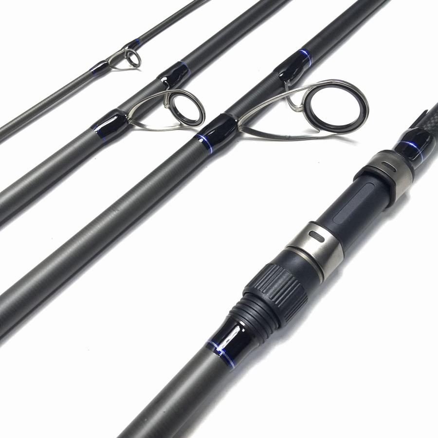 コイ釣り竿 14ft (4.2m) EVA カープロッド 6ピース 鯉釣り竿 トラベルロッド キャットフィッシュロッド サーフロッド 投げ竿 防波堤