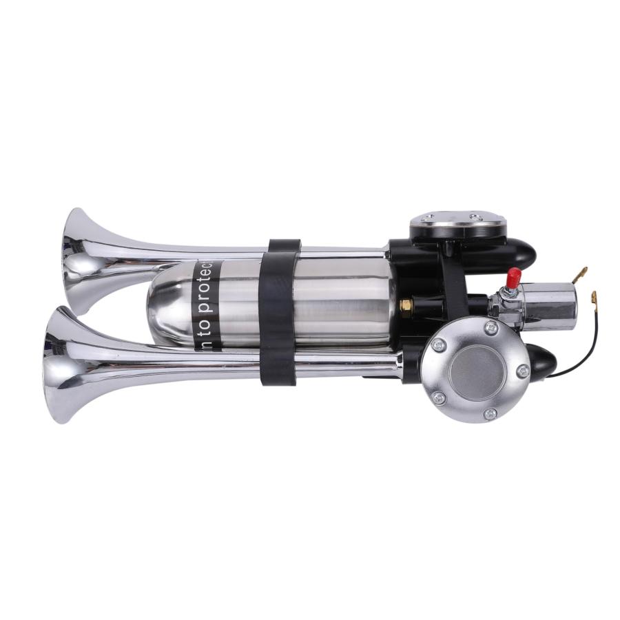 12Ｖ 24Ｖ兼用 2連 エアーホーン ヤンキーホーン エコーホーン 新幹線ホーン 500db 車用ホーン スピーカー キット エアホーン トラック |  | 01