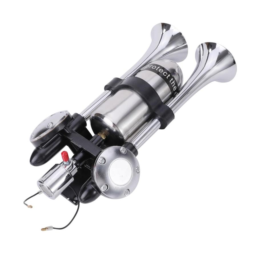 12Ｖ 24Ｖ兼用 2連 エアーホーン ヤンキーホーン エコーホーン 新幹線ホーン 500db 車用ホーン スピーカー キット エアホーン トラック |  | 03
