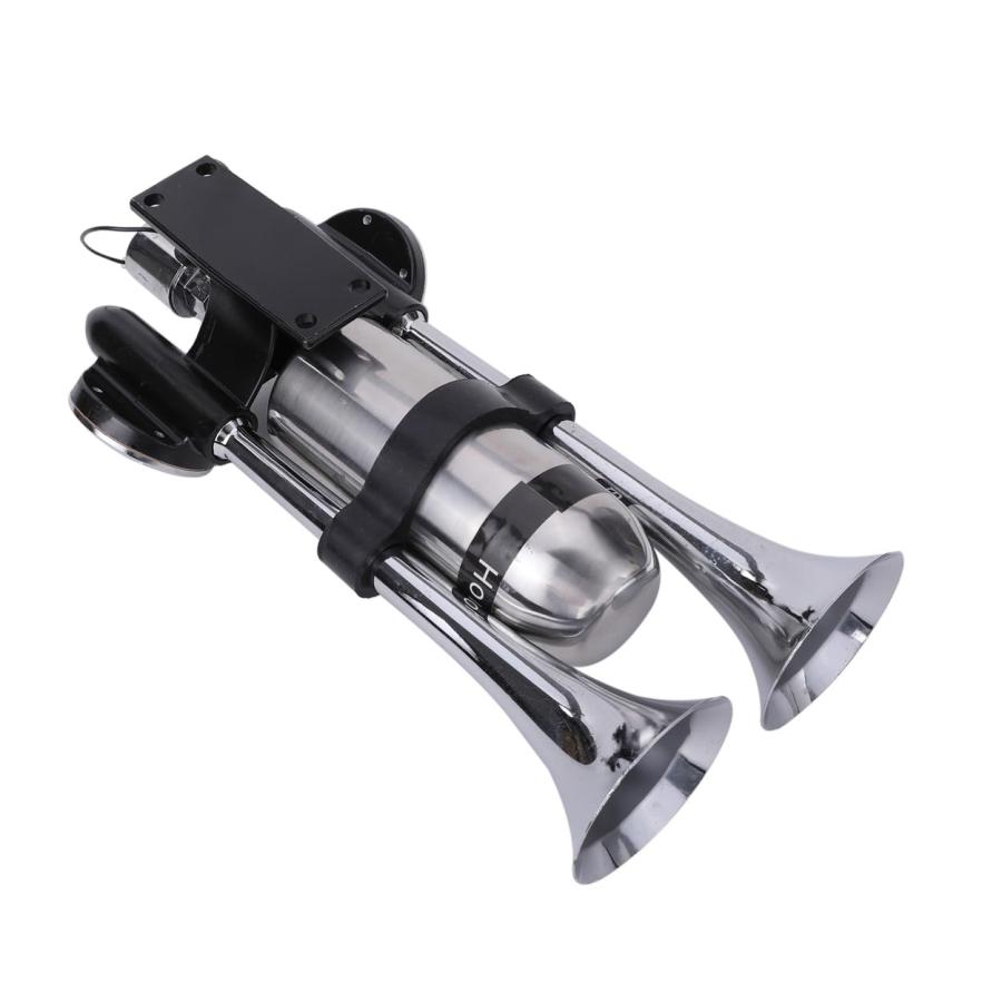 12Ｖ 24Ｖ兼用 2連 エアーホーン ヤンキーホーン エコーホーン 新幹線ホーン 500db 車用ホーン スピーカー キット エアホーン トラック |  | 04