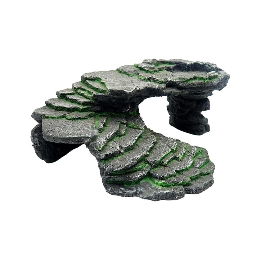 Hyack レオパ シェルター 爬虫類 亀 陸地 隠れ家 スドー 苔 登り台 両生類 トカゲ | 