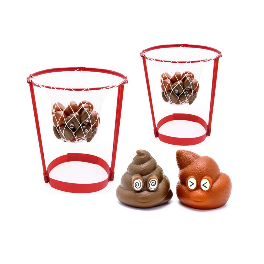 玉入れ ゲーム ヘッドバンド バスケット ゴール 2セット うんち ボール バスケットボール [並行輸入品] | 