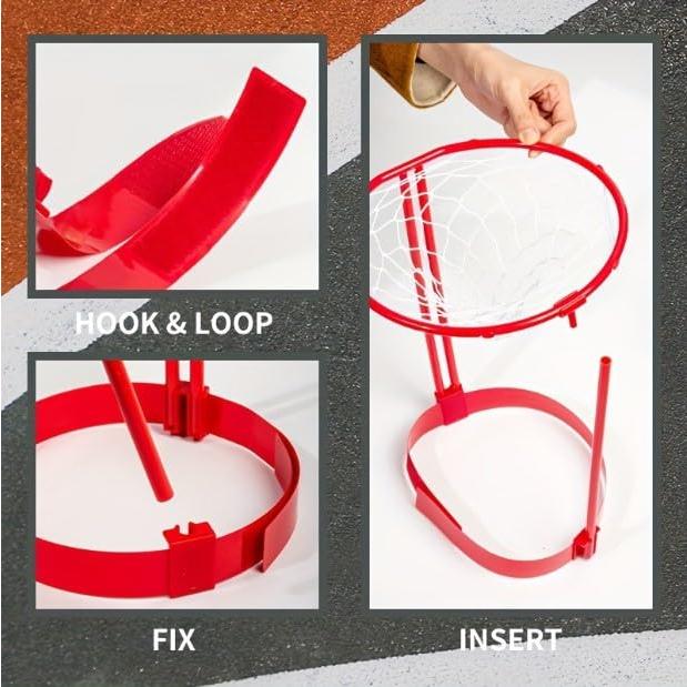 玉入れ ゲーム ヘッドバンド バスケット ゴール 2セット うんち ボール バスケットボール [並行輸入品] |  | 02