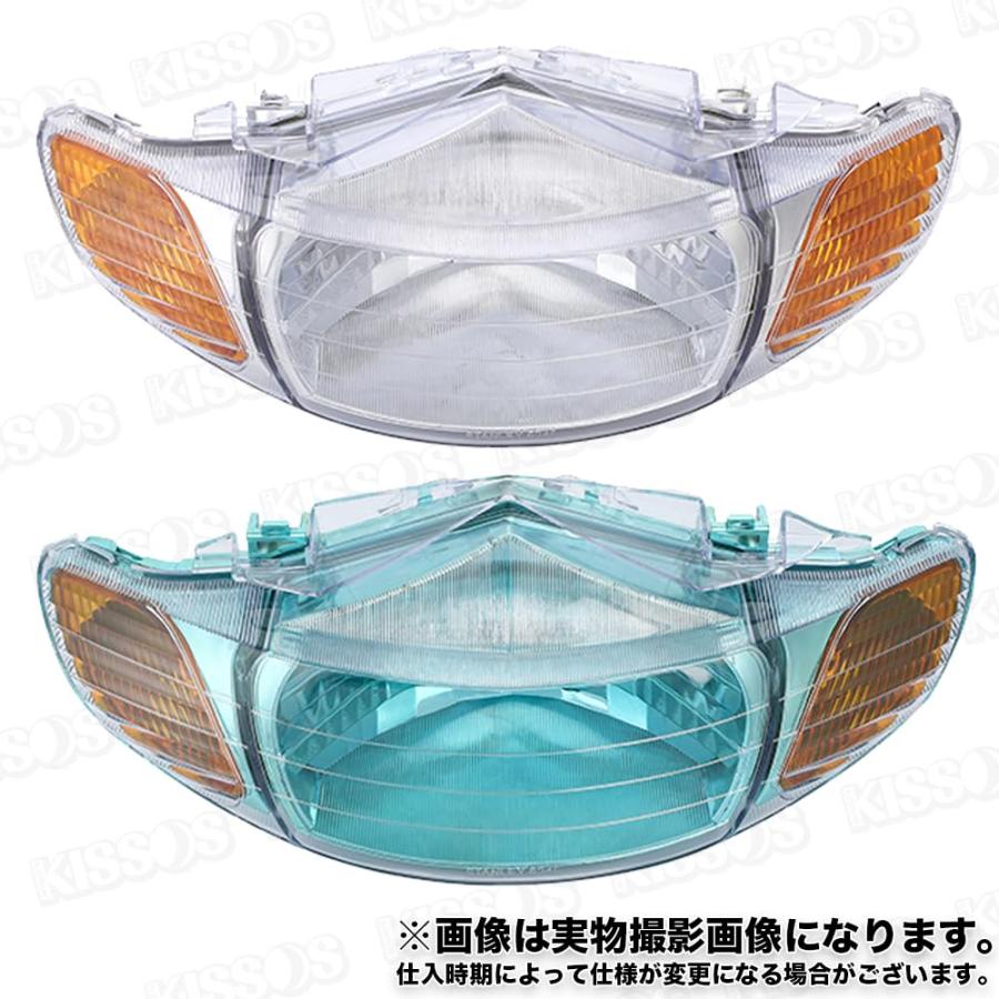 LEDヘッドライトクリアレンズ ホンダ ディオ DIO ライブディオ ZX AF34 AF35 前期 II型 ヘッド
