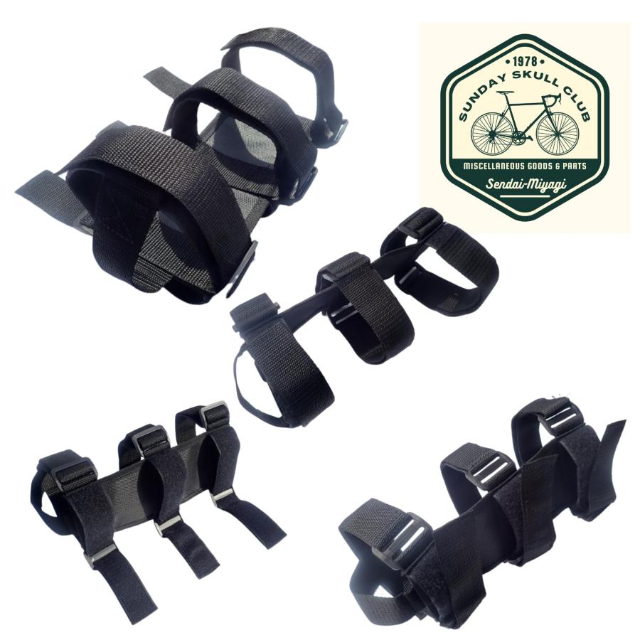 Sunday Skull Club トレーニングのウェイト代わりにも 日本１周の水分補給 2Lペットボトル ケージ ドリンク マウント ホルダー ロー |  | 03