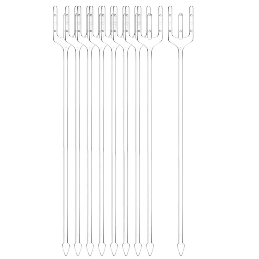 geneX メモクリップホルダー メモクリップ フラワーピック 花ピック プラスチック クリップ カードホルダー 31cm 80本 ギフト カード 誕 | 