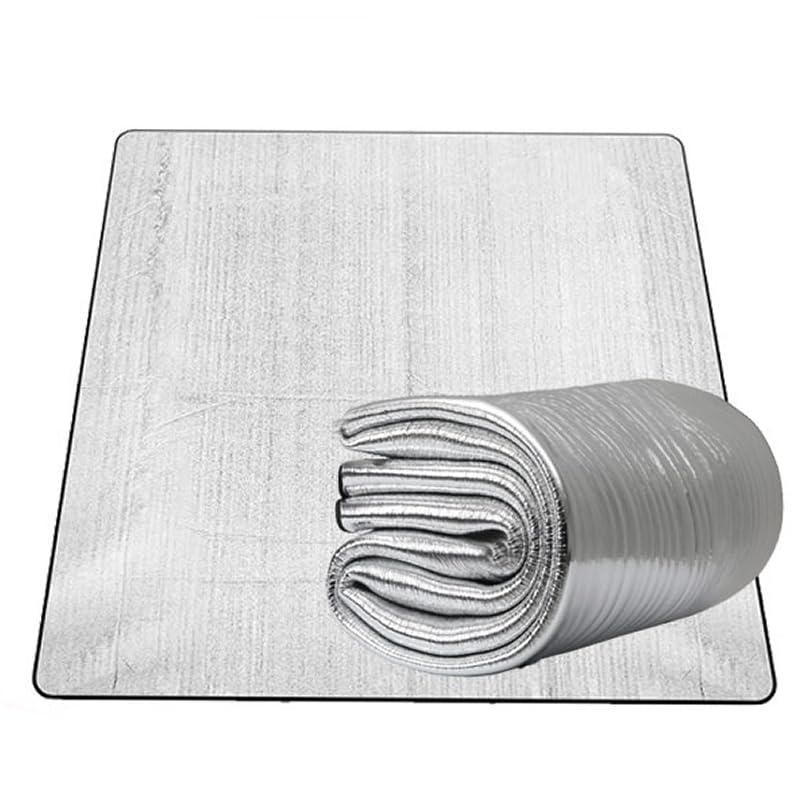 【UQ商事】 アルミ レジャーシート 銀マット ピクニック キャンプ 断熱 防音 遮熱 【200x150】 | 