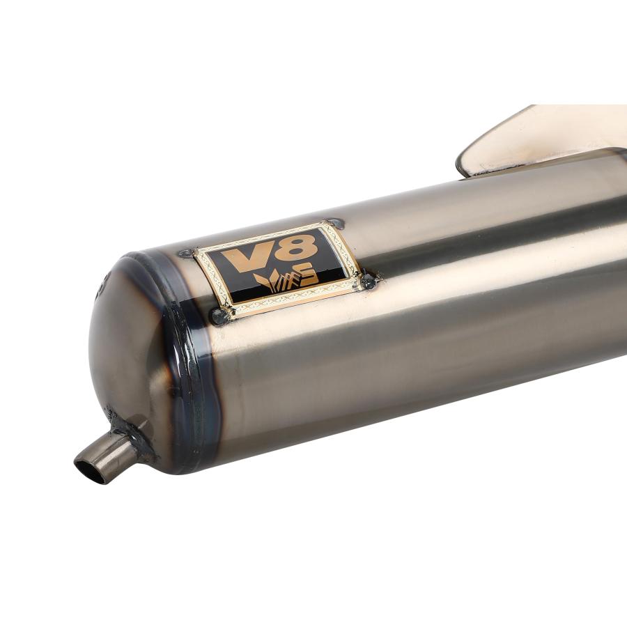 ヤマハ 用 ジョグ V8 チャンバー マフラー 3KJ 3YK 3XY アプリオ SA16J