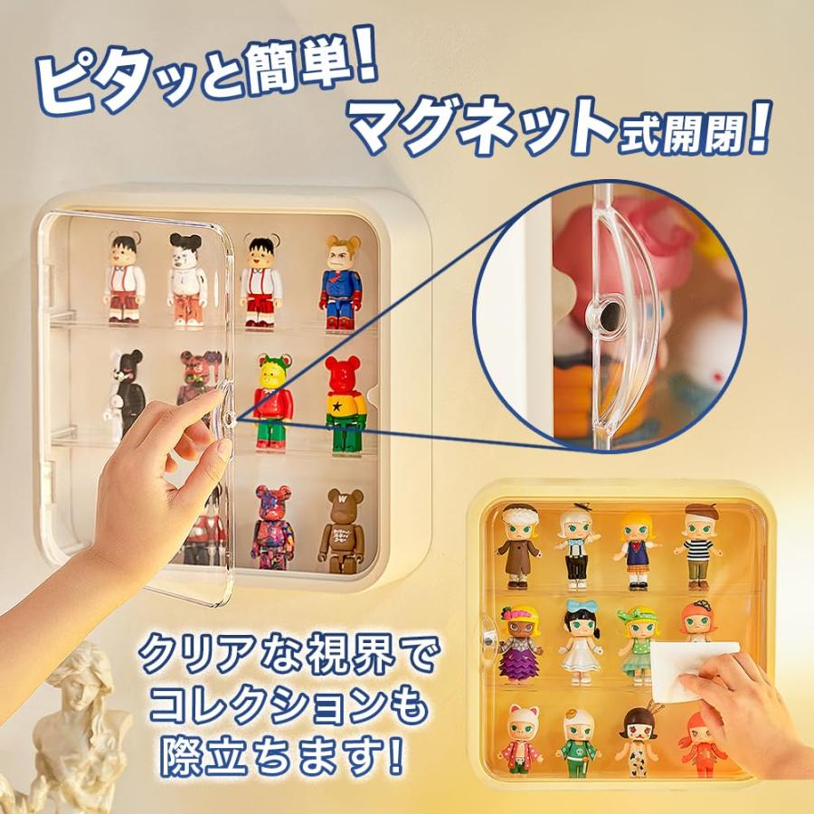 フィギュアケース コレクションケース 壁掛け コレクション アクリル フィギュア ケース おもちゃ アクスタ 収納 ディスプレイケース ミニカー ショ |  | 07