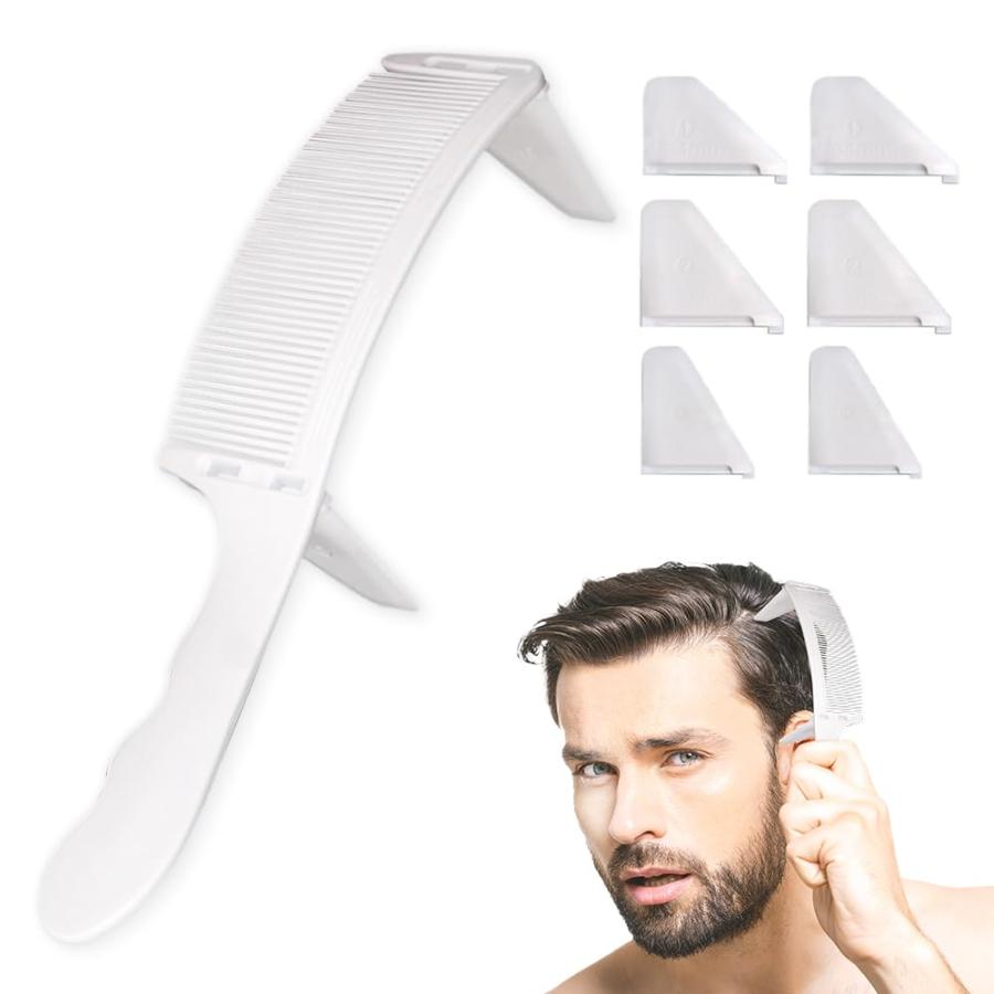 プロ仕様 ヘアカット コーム セルフカット 刈り上げ バリカン 自分で髪