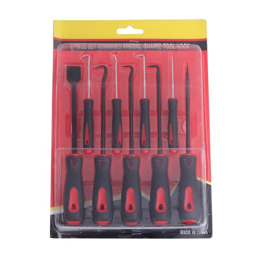 シールはがし 赤色 ピックツール オイルシール リムーバー 9種類セット パッキン交換 工具 メンテナンス オイル シール 9種セット 剥がし パッキ |  | 03