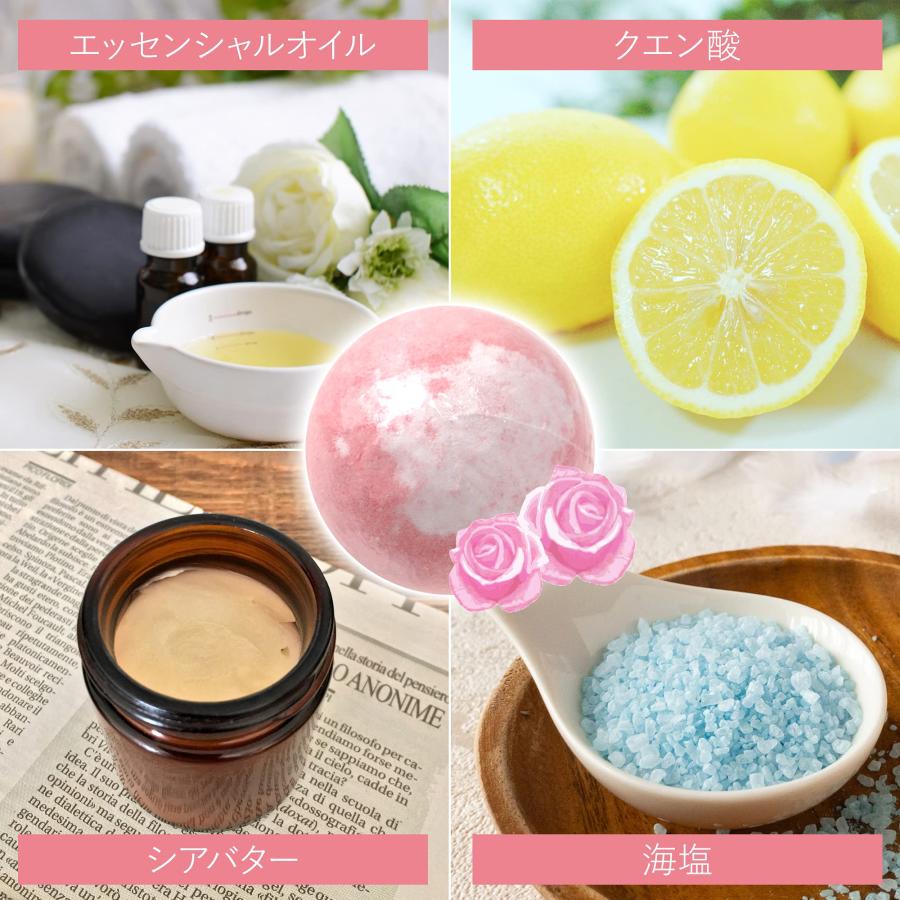 Un usual-store バスボム 8個 ＆ 花 入浴剤 ギフトセット 女性 プレゼント 誕生日 炭酸 香り爆弾 BOX お風呂用 バス ボール |  | 03