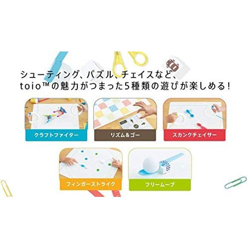 toio ( トイオ ) バリューパック「つくって、あそんで、ひらめいて」ロボットトイ 小さなキューブ型ロボット 一人でもみんなでも 手を動 toio トイオ バリューパック つくって あそんで ひらめいて ロボットトイ 小さなキューブ型ロボット 一人でもみんなでも 手を動