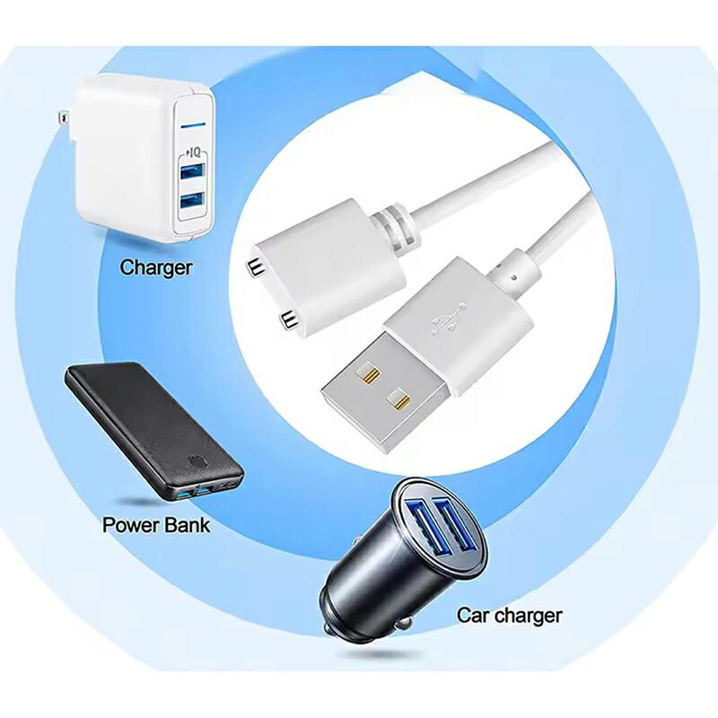 磁気充電ケーブル 磁石USB充電ケーブル 急速充電安定磁気吸着充電 洗顔