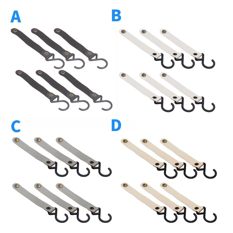 ランタンハンガー 6点セット S字フック アウトドア キャンプ 食器 干し
