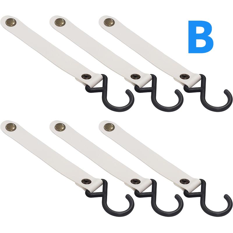 ランタンハンガー 6点セット S字フック アウトドア キャンプ 食器 干し