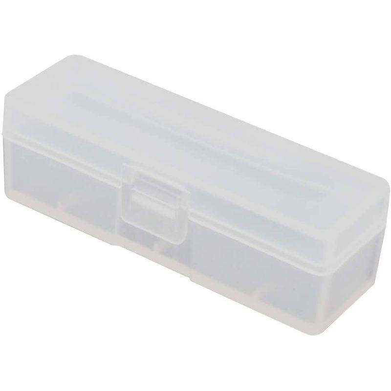 18650用 バッテリーケース Battery case ハードプラスチック クリア 1個セット 通販 Yahoo!ショッピング