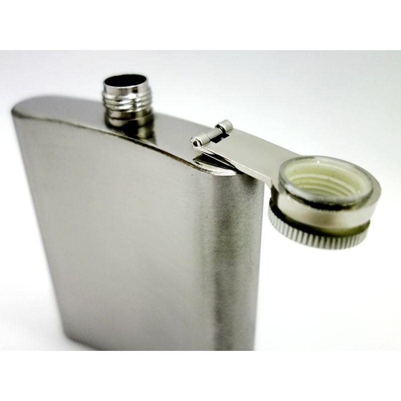 6oz(177ml) スキットル ヒップフラスコ ステンレス製 ボトル フラスク