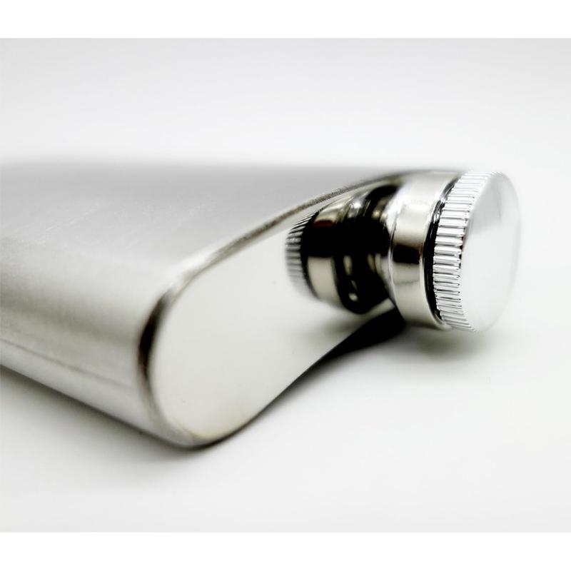 6oz(177ml) スキットル ヒップフラスコ ステンレス製 ボトル フラスク